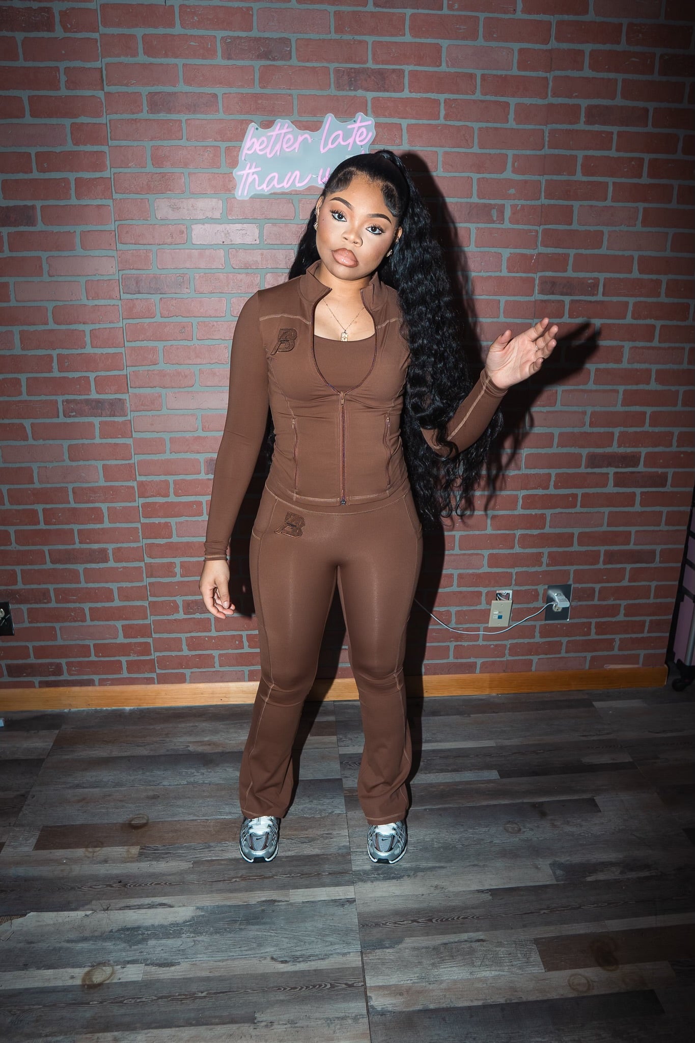 “B.H.A.G” Women Tracksuit